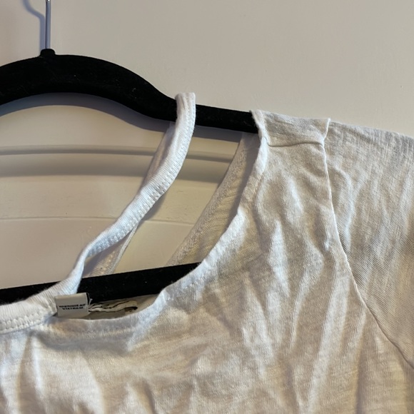 Express White Long-sleeves Crop Top - Picture 3 of 7